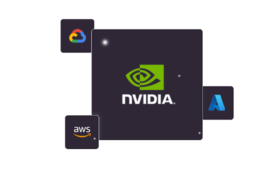 GPU Operator Logo alongside Azure, GCP, and AWS Logos