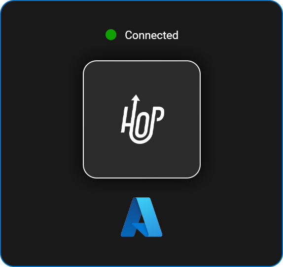 Hop and Azure Connection Online