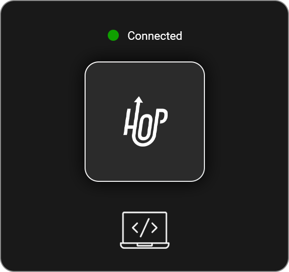 Hop and Laptop Connection Online