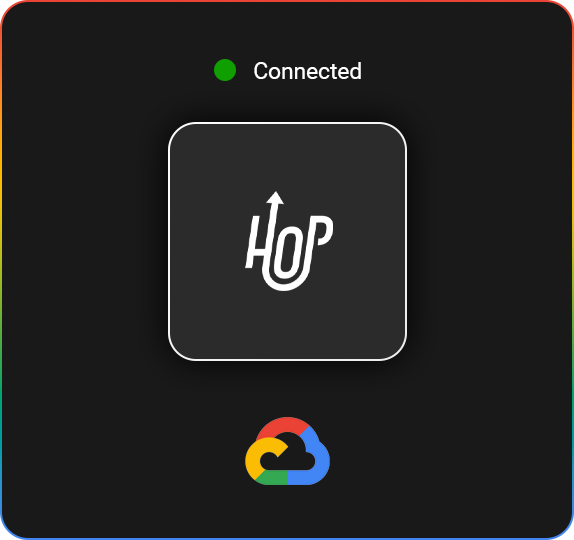 Hop and GCP Connection Online