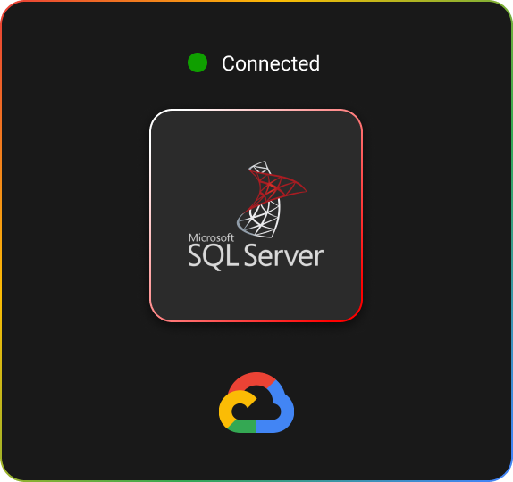 Mssqlserver and GCP Connection Online