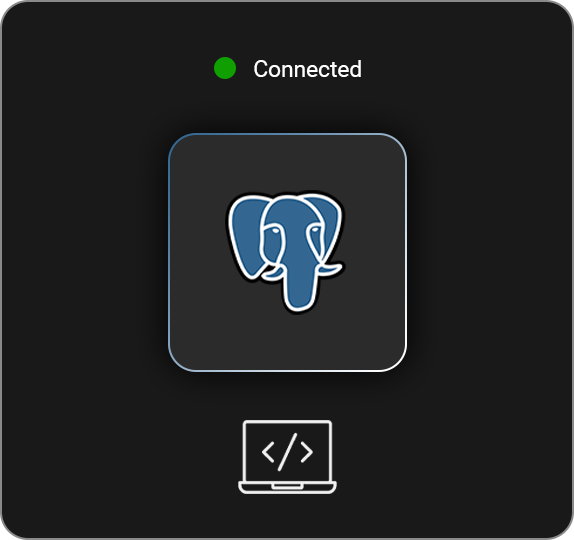 Postgres and Laptop Connection Online